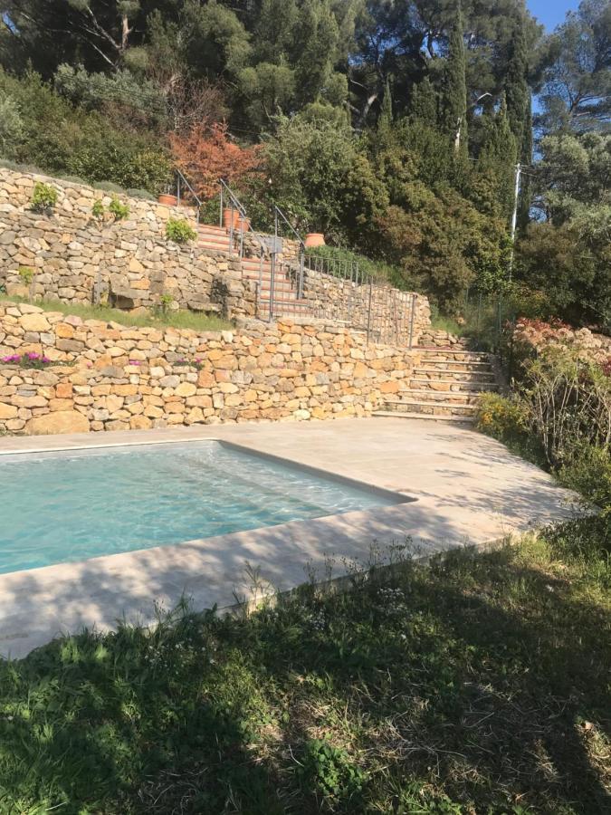 Hauteurs De Toulon : Charmant Studio Piscine Eksteriør bilde